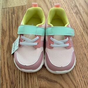 See Kai Run Pink and Mint Kids Sneakers